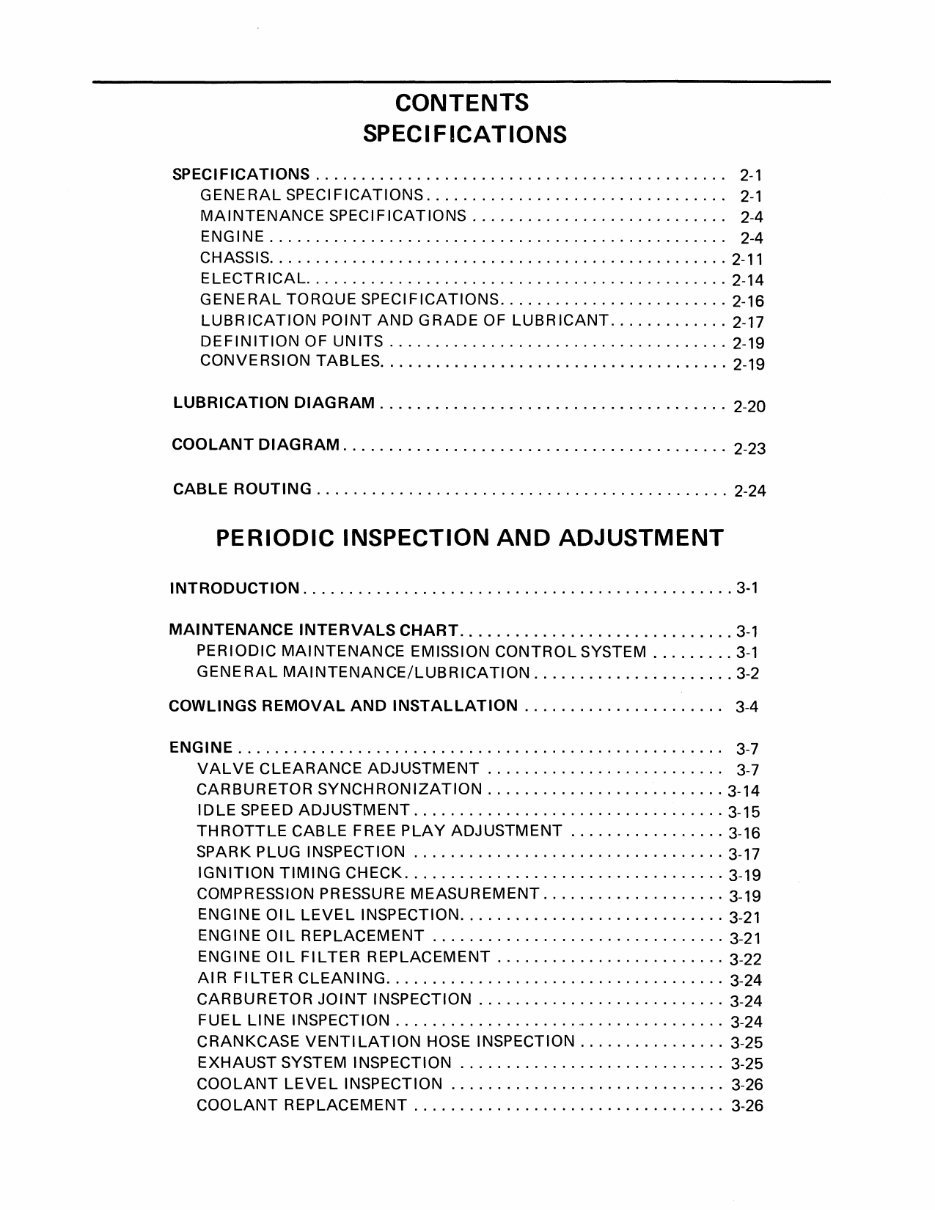 1987-1988 Yamaha FZR 750 FZR 1000 Service & Repair Manual preview img 6