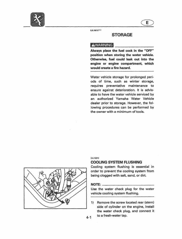 YAMAHA WAVERUNNER 3 III WRA650 Service Repair Manual 1990-1993 preview img 2