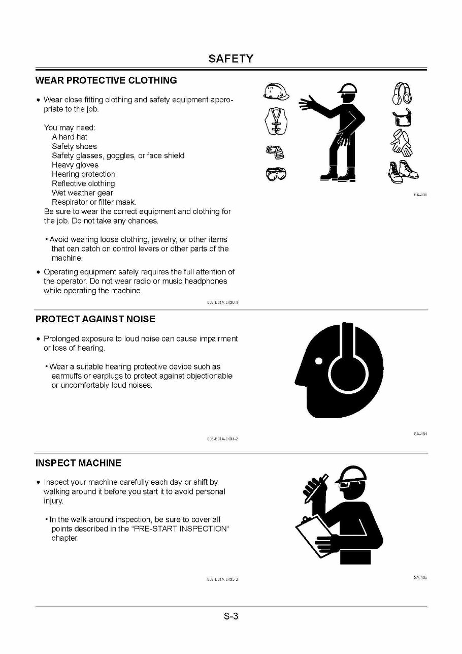 Hitachi Zaxis 30 35 40 45 Excavator Workshop Service Manual preview img 6