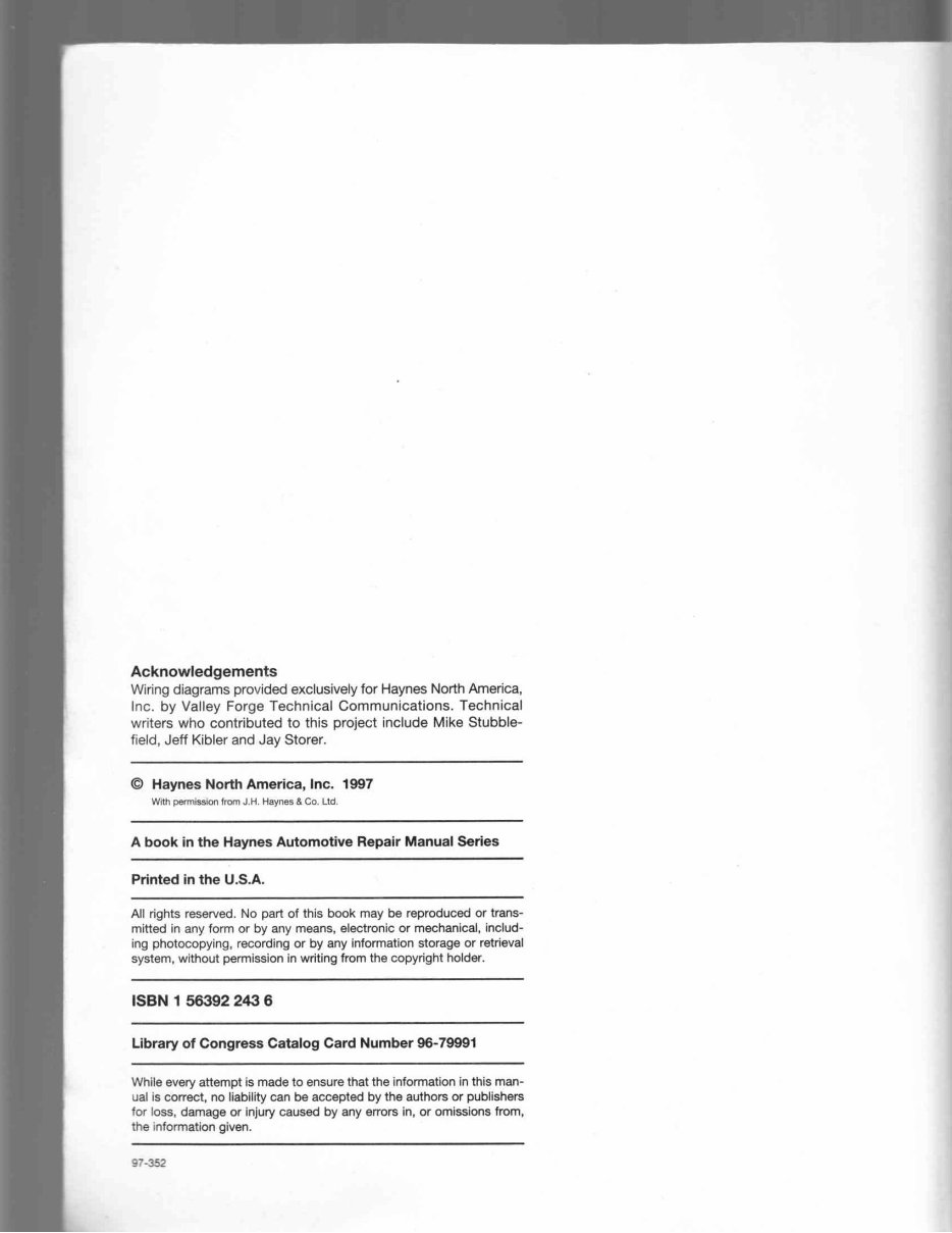 1994-1997 Ford Mustang Service & Repair Manual preview img 3