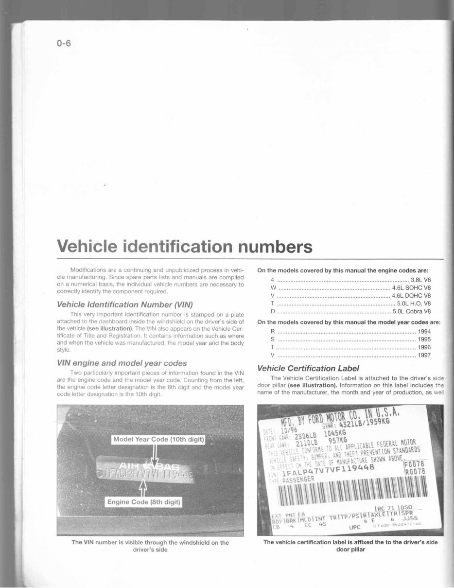 1994-1997 Ford Mustang Service & Repair Manual preview img 7