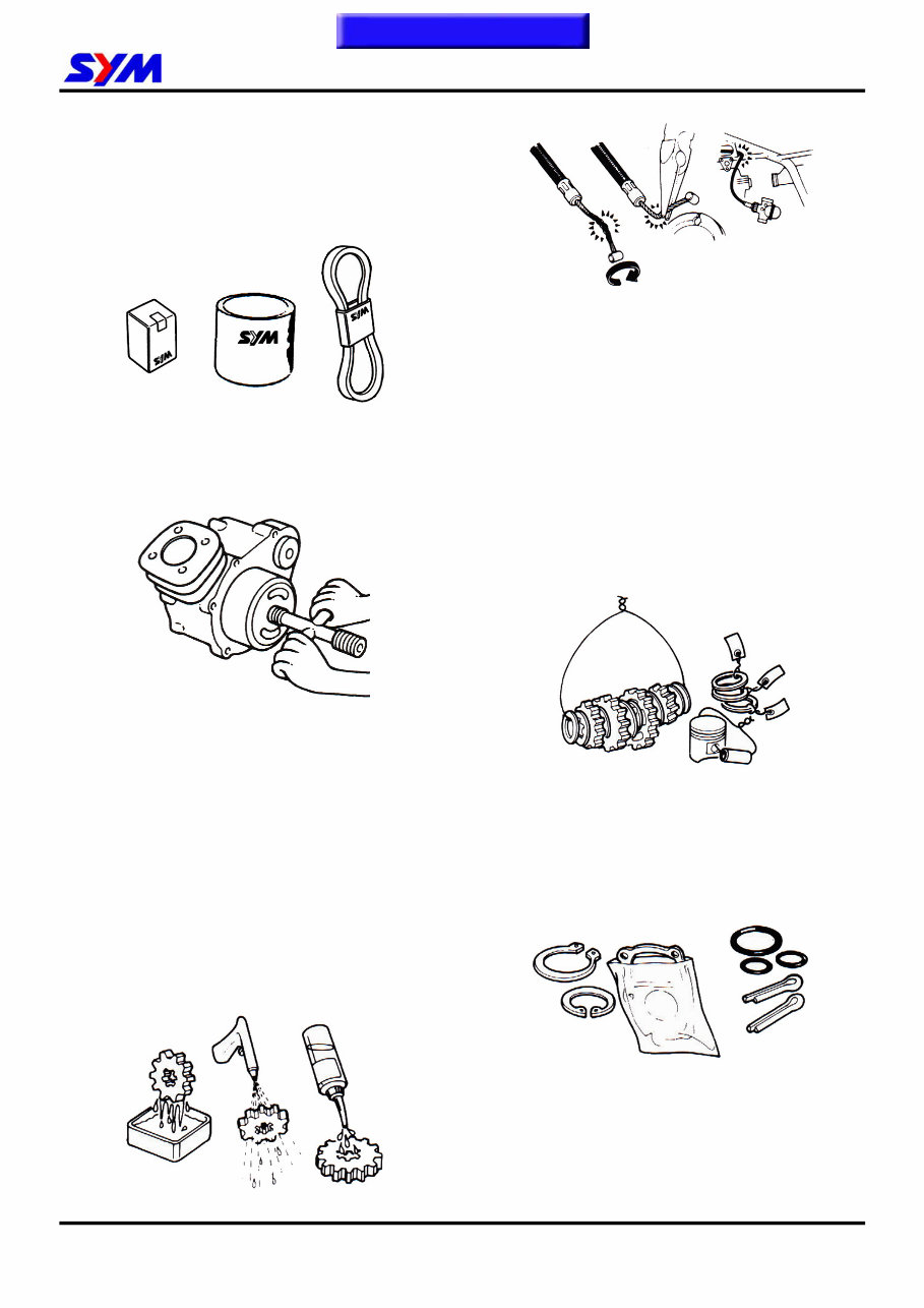 SYM CITYCOM 300I Scooter Full Service & Repair Manual preview img 8