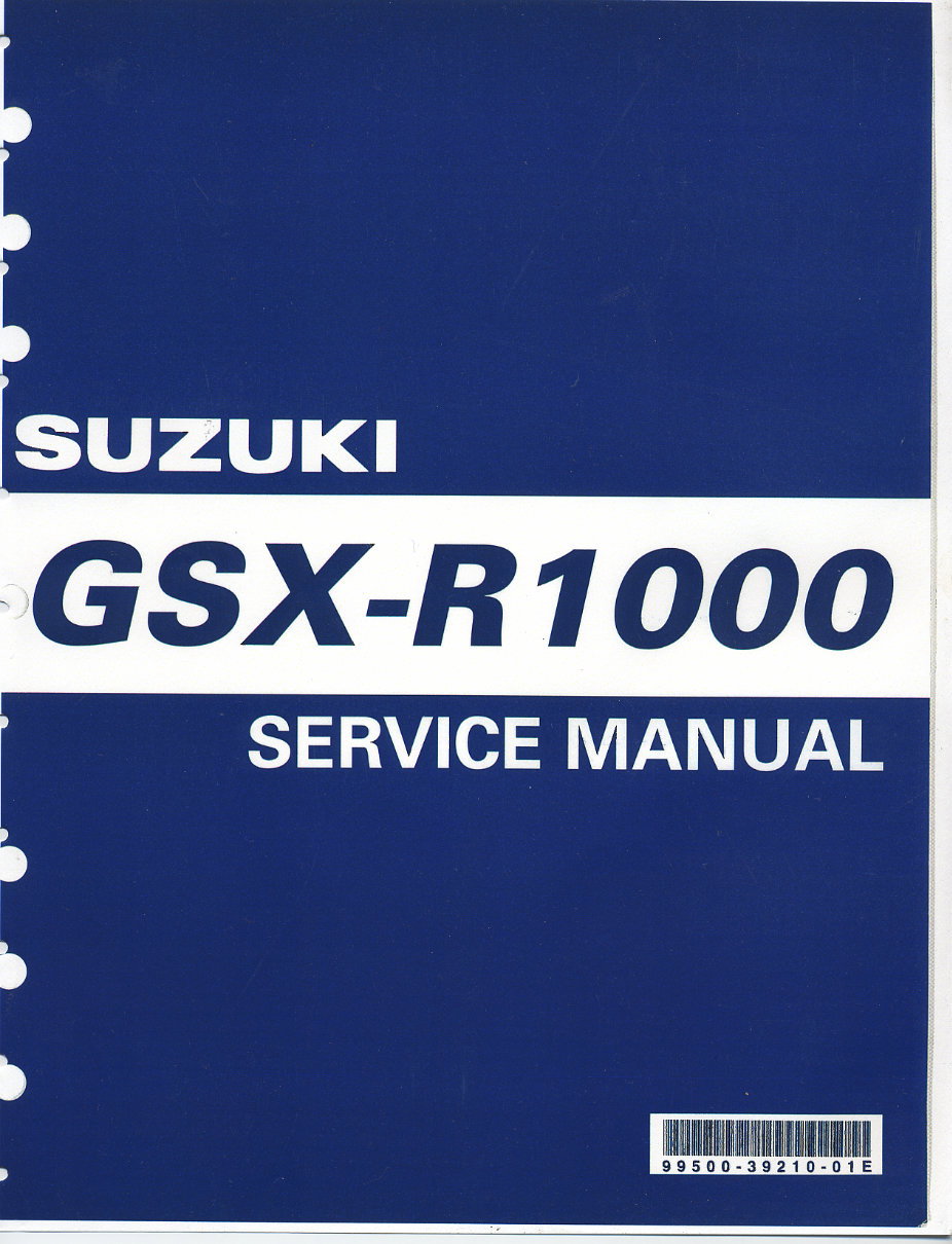 Suzuki GSXR 1000 service manual 2000-2001 preview img 1
