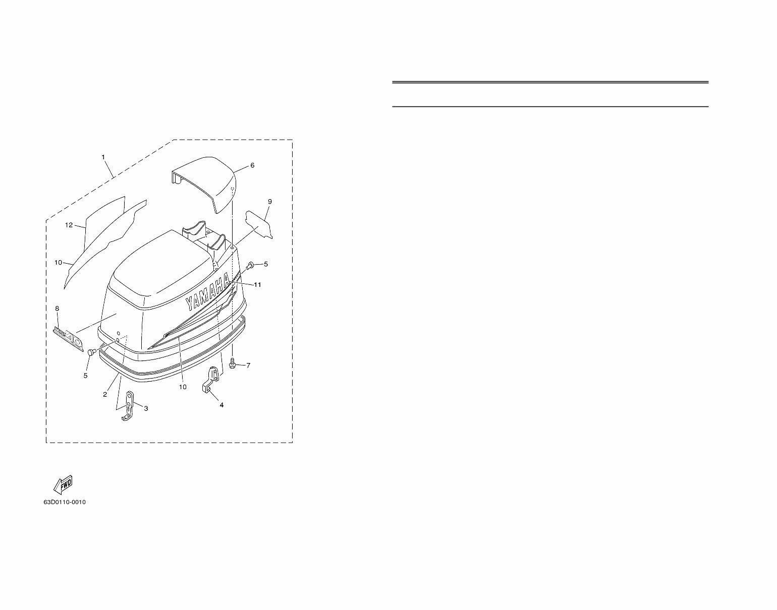 Yamaha 2001 C40TLRZ, C50TLRZ Parts Catalogue preview img 5