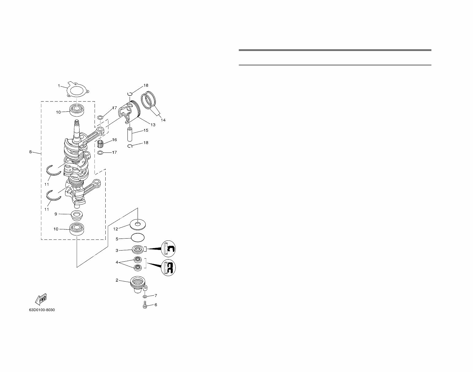 Yamaha 2001 C40TLRZ, C50TLRZ Parts Catalogue preview img 8