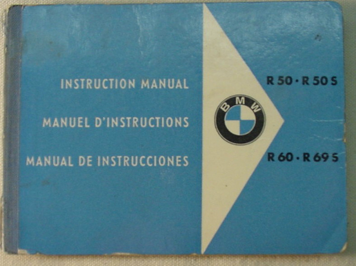 BMW R50 R60 R69S Workshop Service Repair Manual preview img 1