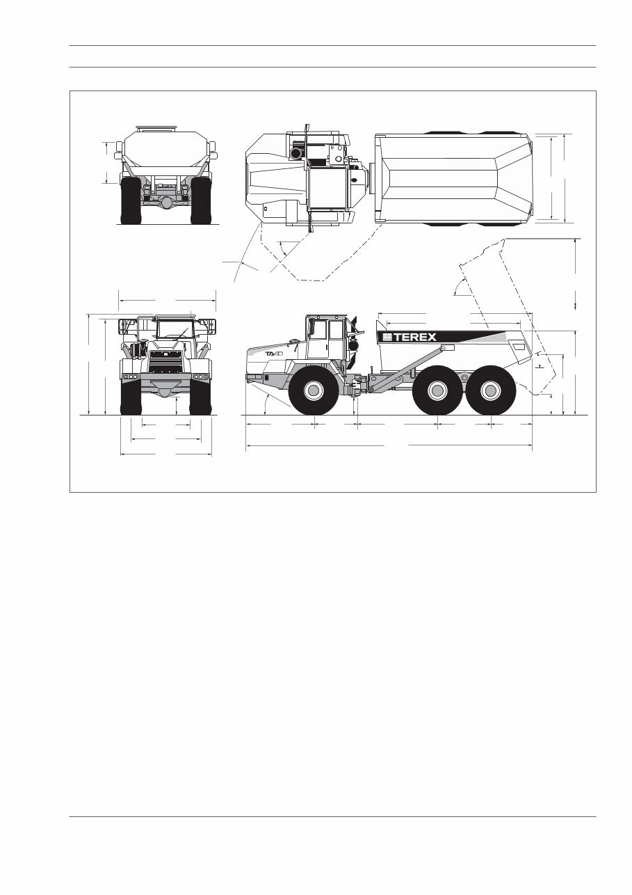 Terex TA40 OCDB Articulated Dump Truck Service Repair Shop Manual preview img 9