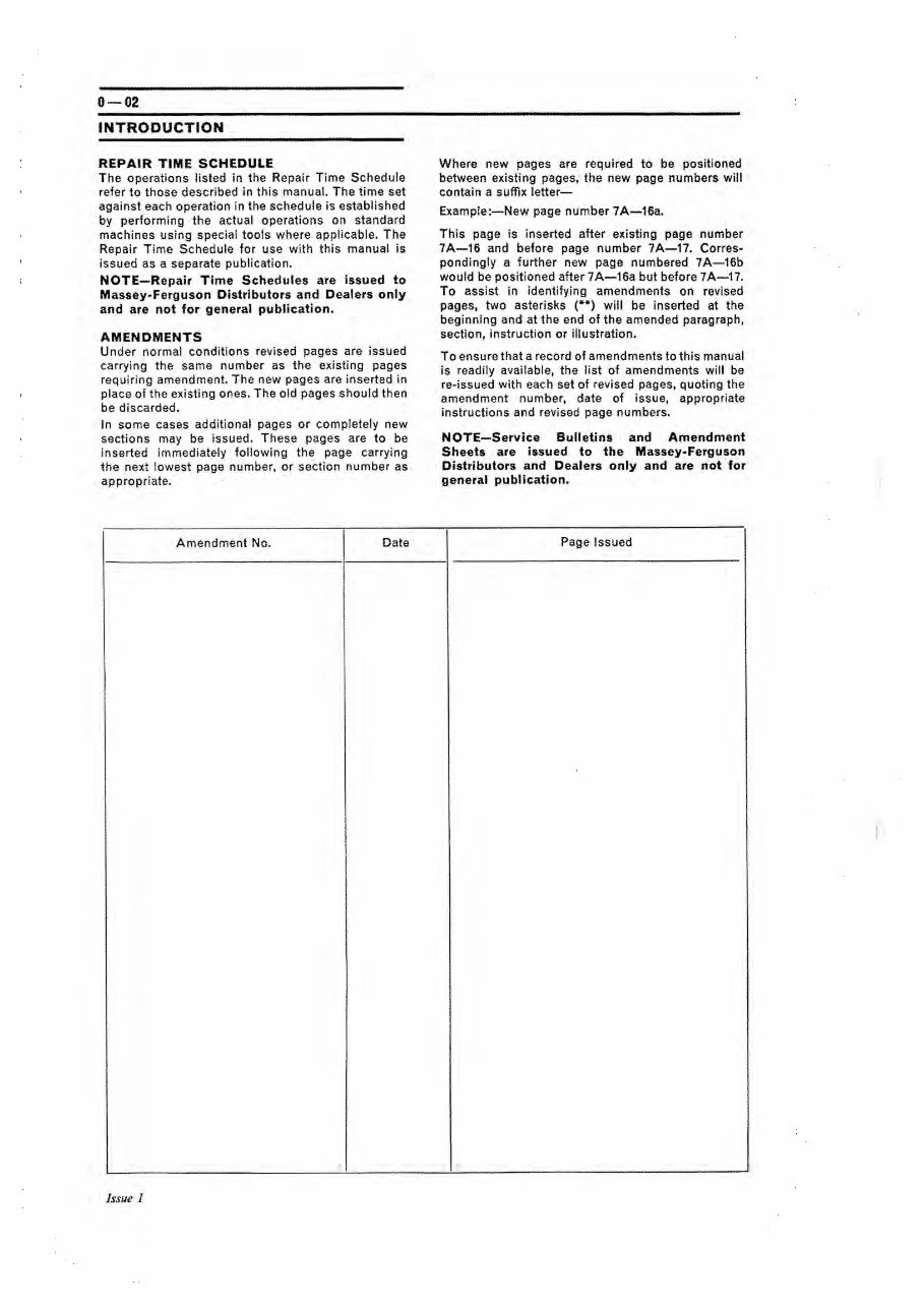 Massey Ferguson MF 698 OEM Service & Repair Manual preview img 4