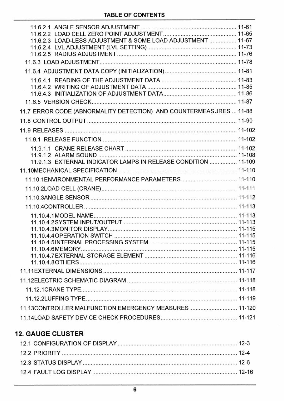 Kobelco CK2500-II CKE2500-II Crawler Crane Service & Repair Manual preview img 8