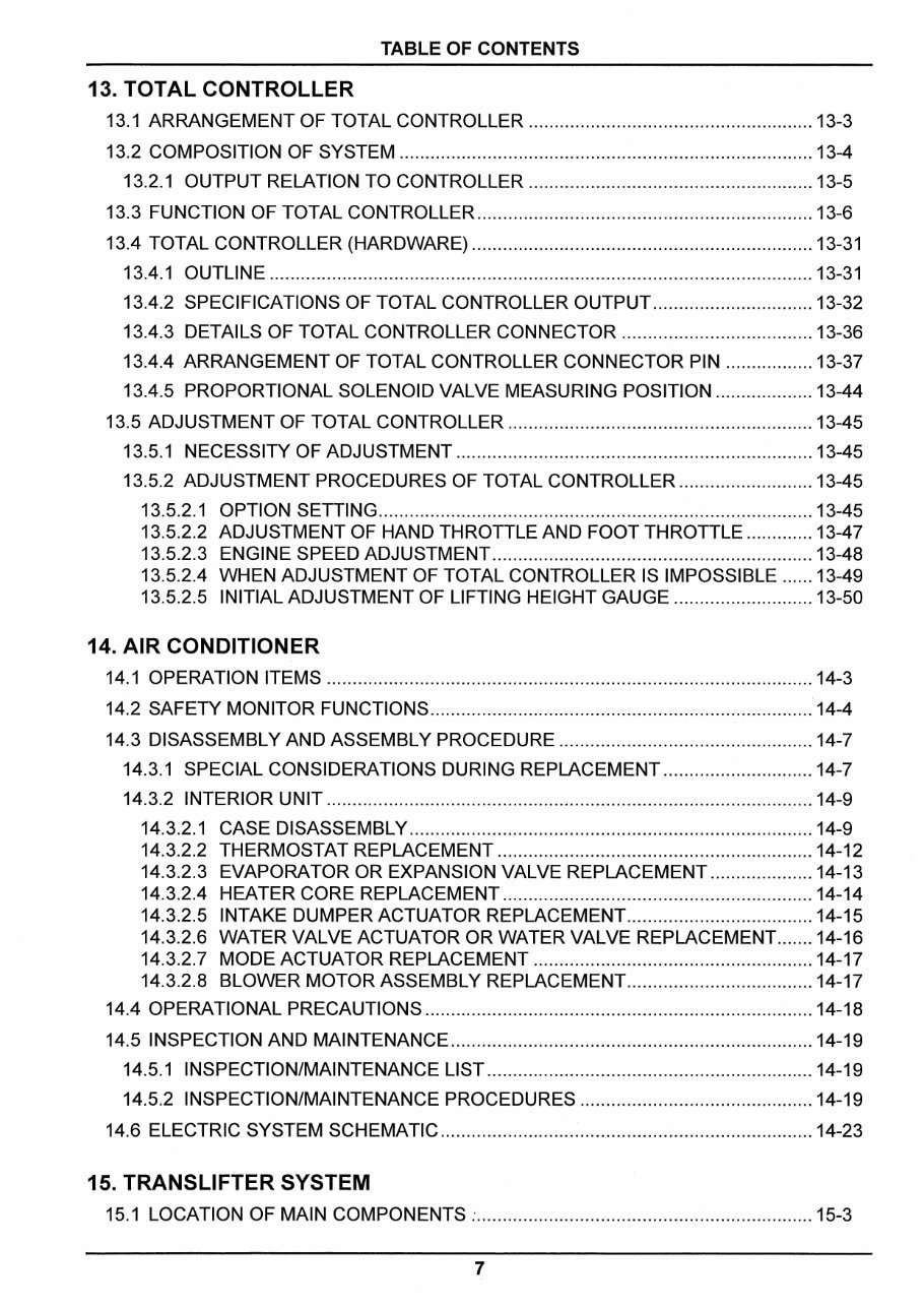 Kobelco CK2500-II CKE2500-II Crawler Crane Service & Repair Manual preview img 9