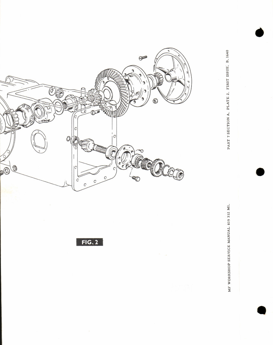 Massey Ferguson MF35/MF40 Tractors Service & Repair Manual preview img 8