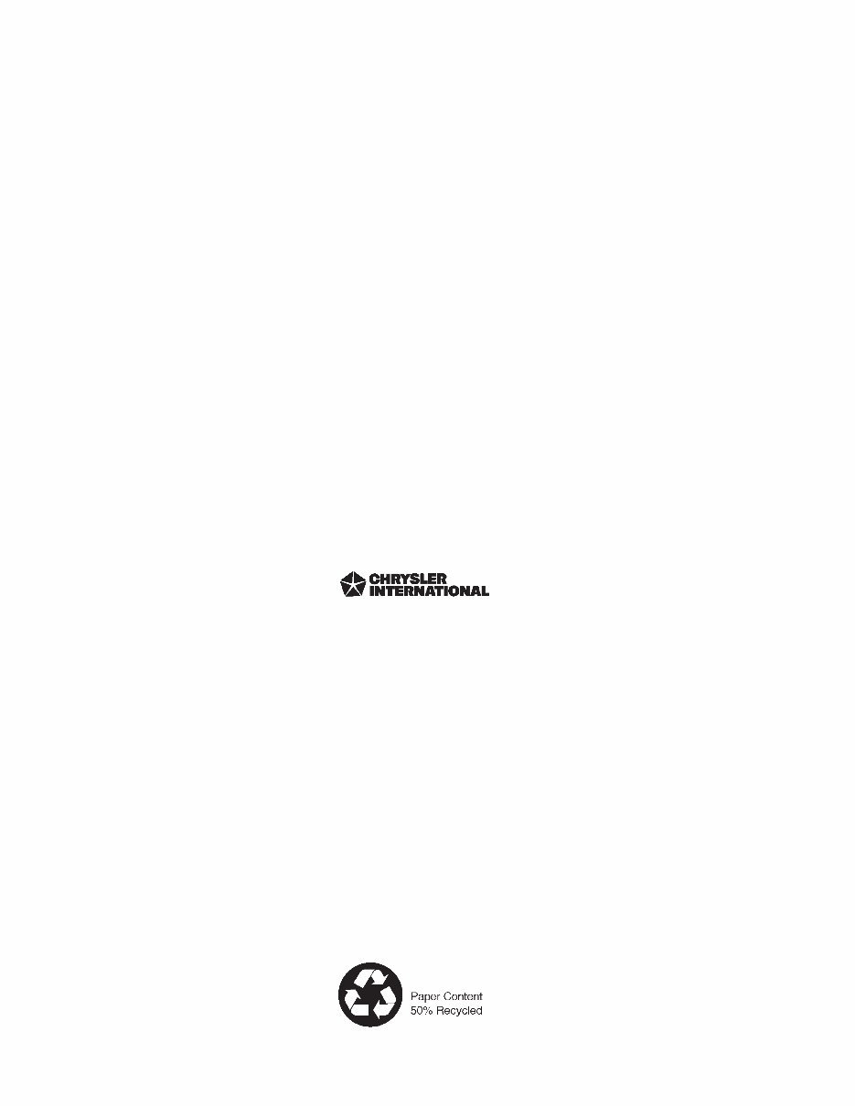 1996-2000 Dodge Grand Caravan Service & Repair Manual preview img 1