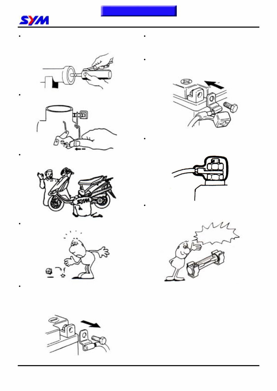 SYM HD125 HD200 Bike Workshop Service Repair Manual preview img 10