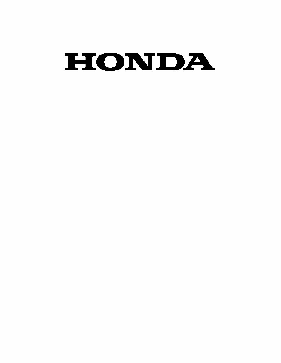 HONDA TRX350 TE FOURTRAX RANCHER ES Parts Manual Catalog preview img 1
