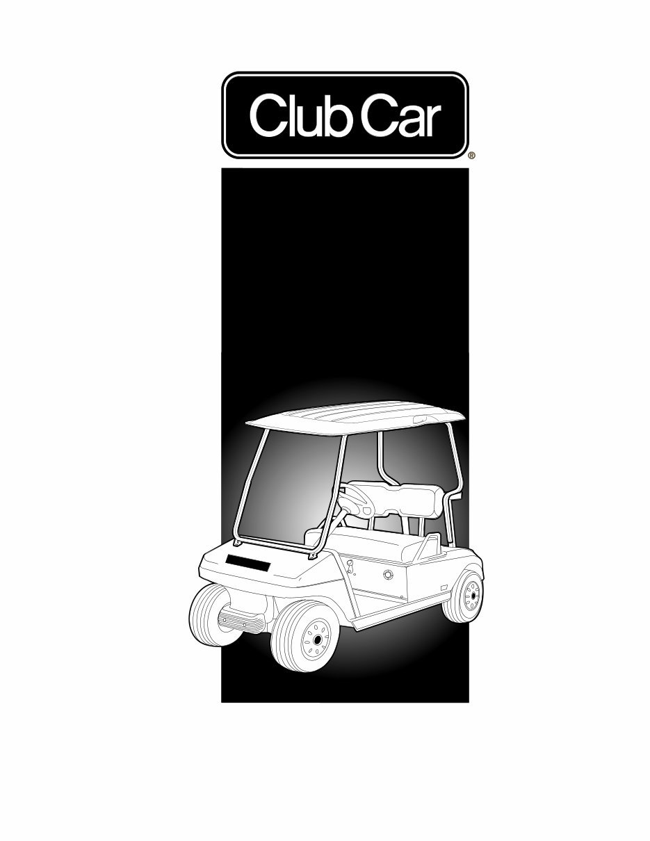 2004 Club Car Turf 1 2 6 Carryall 1 2 6 Plus XRT Gasoline and Electric Vehicle Repair Manual preview img 1