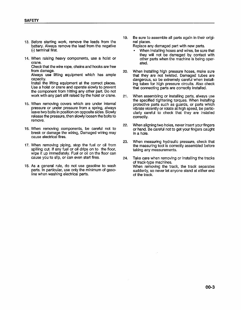 KOMATSU WA250-1LC Wheel Loader Service Repair Manual + Operation & Maintenance Manual preview img 7