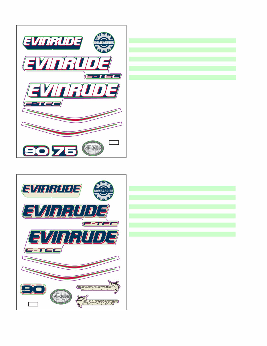 2004 Johnson Evinrude 75HP, 90HP E-TEC Parts Catalog Manual preview img 4