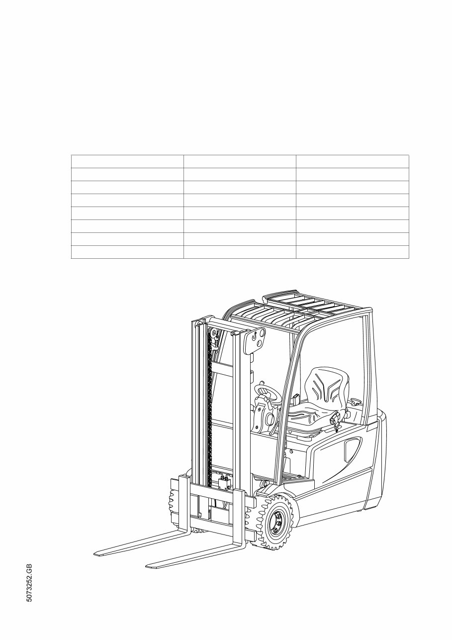 Jungheinrich Electric Lift Truck EFG-DF Series: 13, 15, 16, 18, 20, 16L, 18L (07.98-12.03) Operating and Maintenance Instruction preview img 7