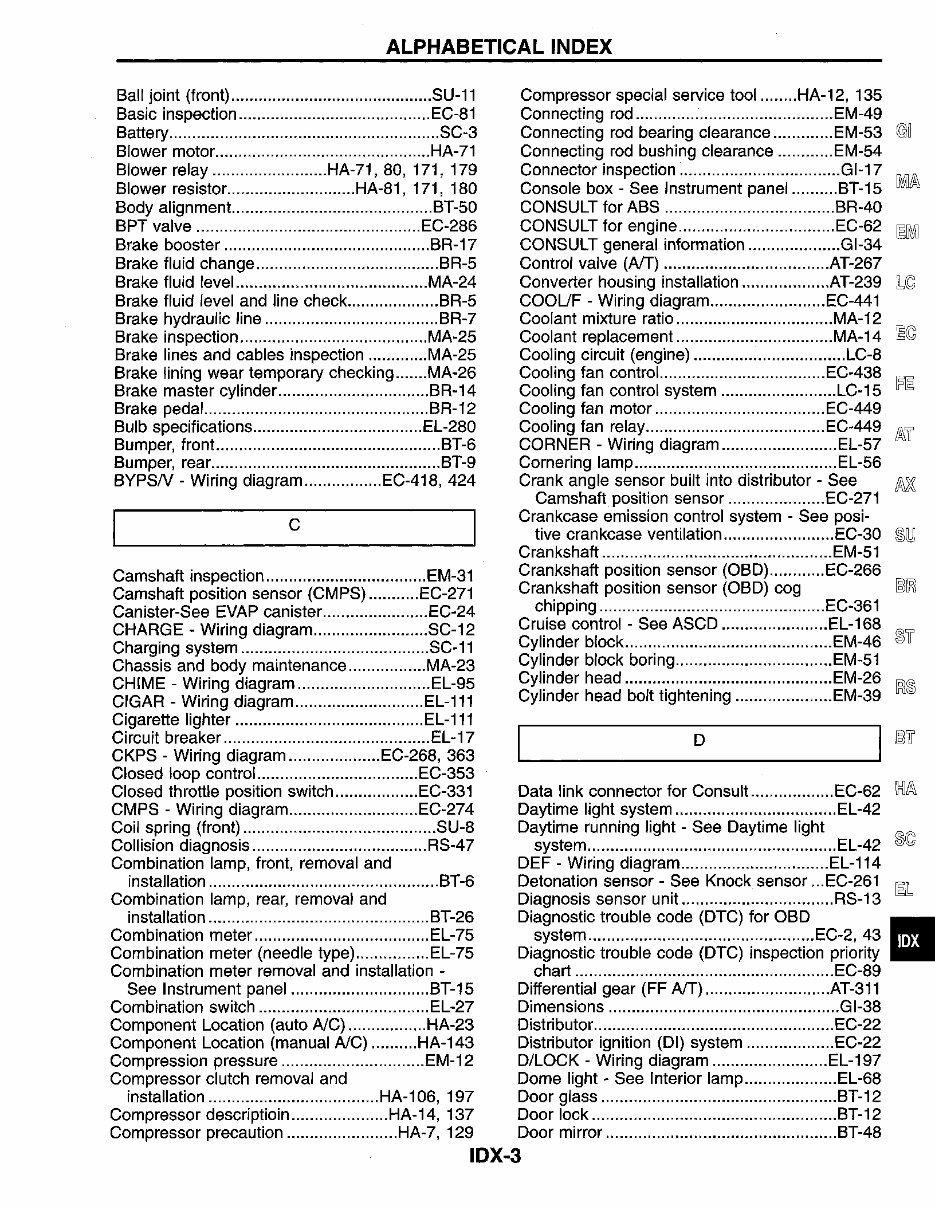 1999 Mercury Villager Service & Repair Manual preview img 3