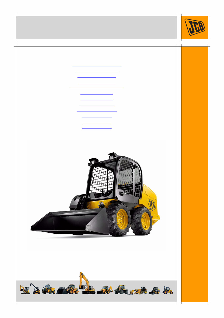 JCB ROBOT 1110T HF Service and Repair Manual preview img 1