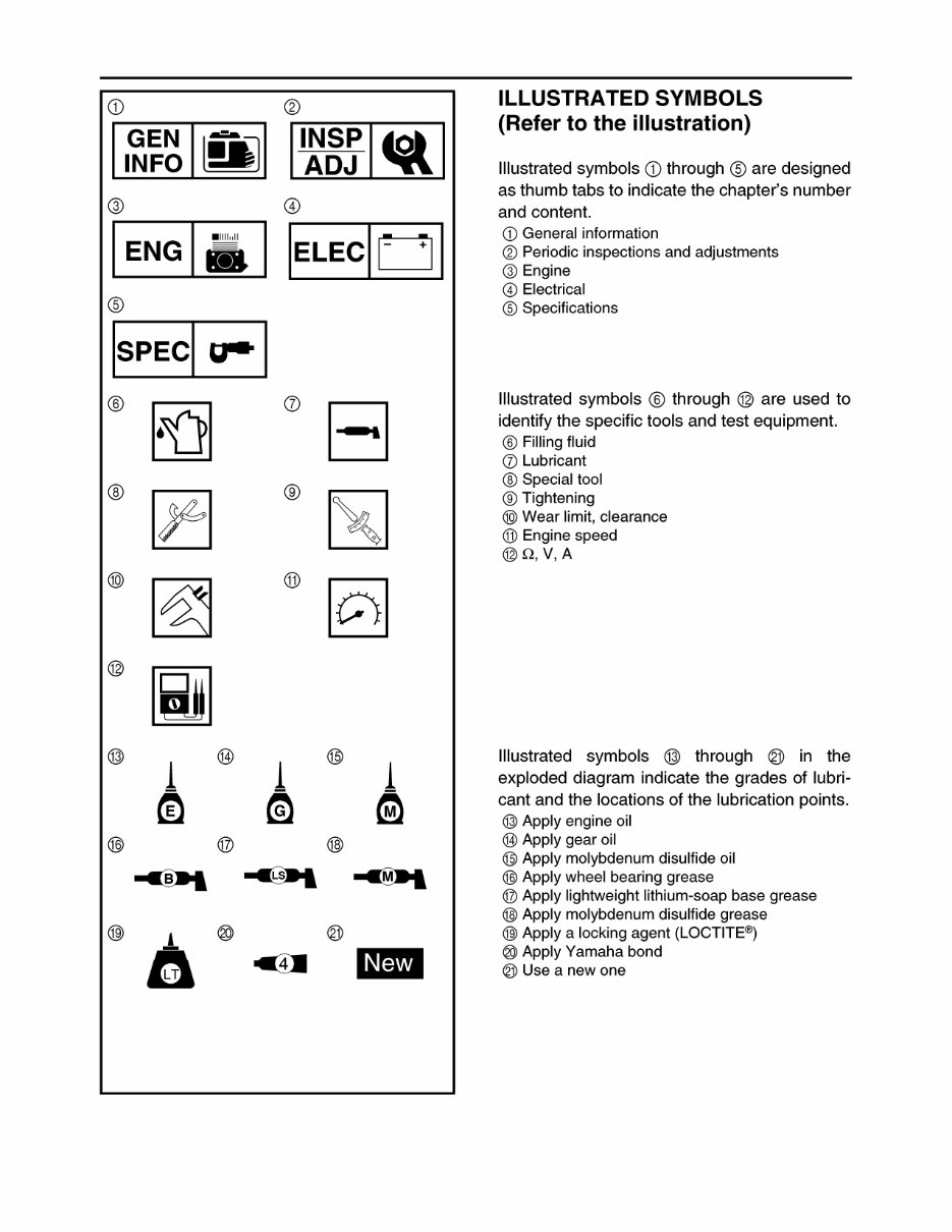 Yamaha Power Generator EF4000 EF4000E, EF4600 EF4600D EF4600E, EF5500, EF5500E, EF6600 EF6600E EF6600DE Workshop Service Repair preview img 3