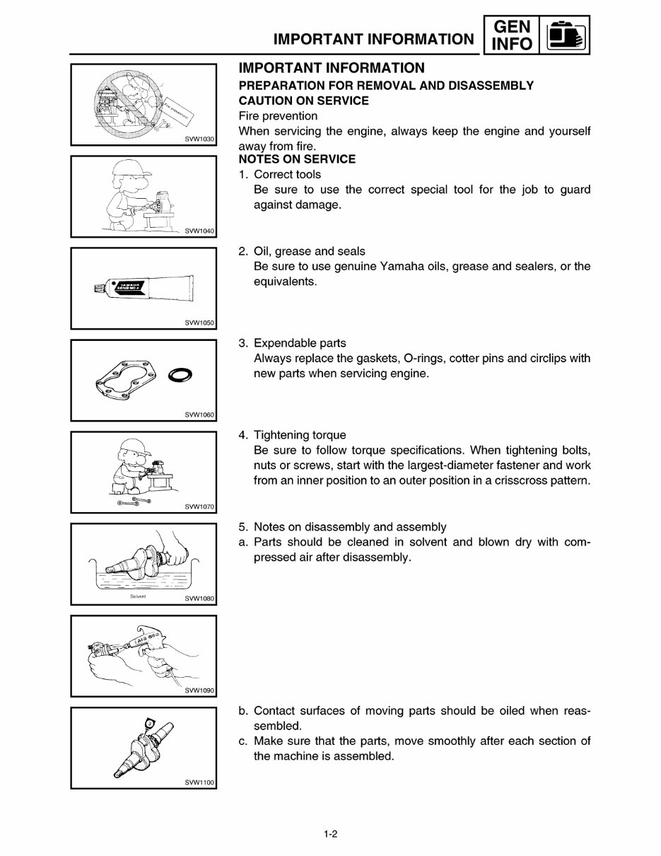 Yamaha Power Generator EF4000 EF4000E, EF4600 EF4600D EF4600E, EF5500, EF5500E, EF6600 EF6600E EF6600DE Workshop Service Repair preview img 9