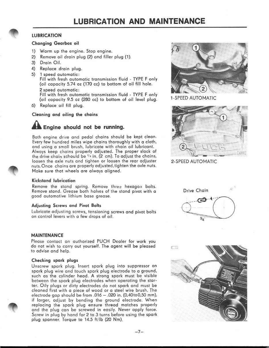 1980-1981 Puch Mopeds Service & Repair Manual preview img 6