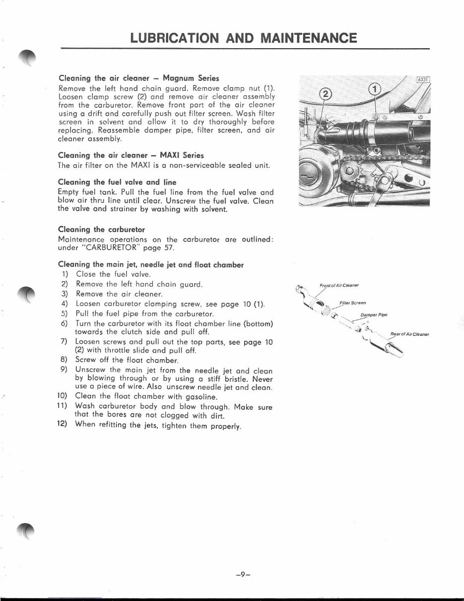 1980-1981 Puch Mopeds Service & Repair Manual preview img 8