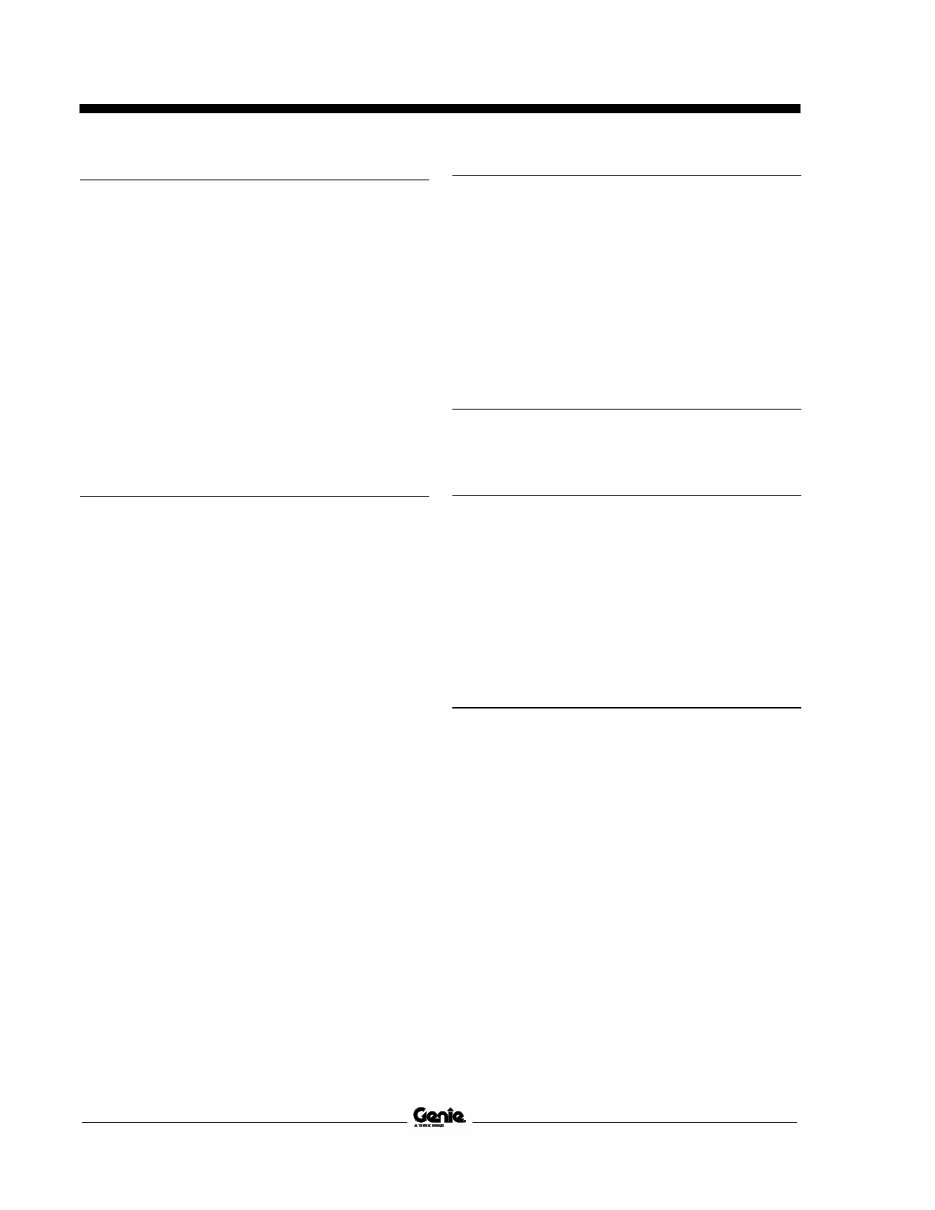 GENIE GTH 844 Shop Manual preview img 2