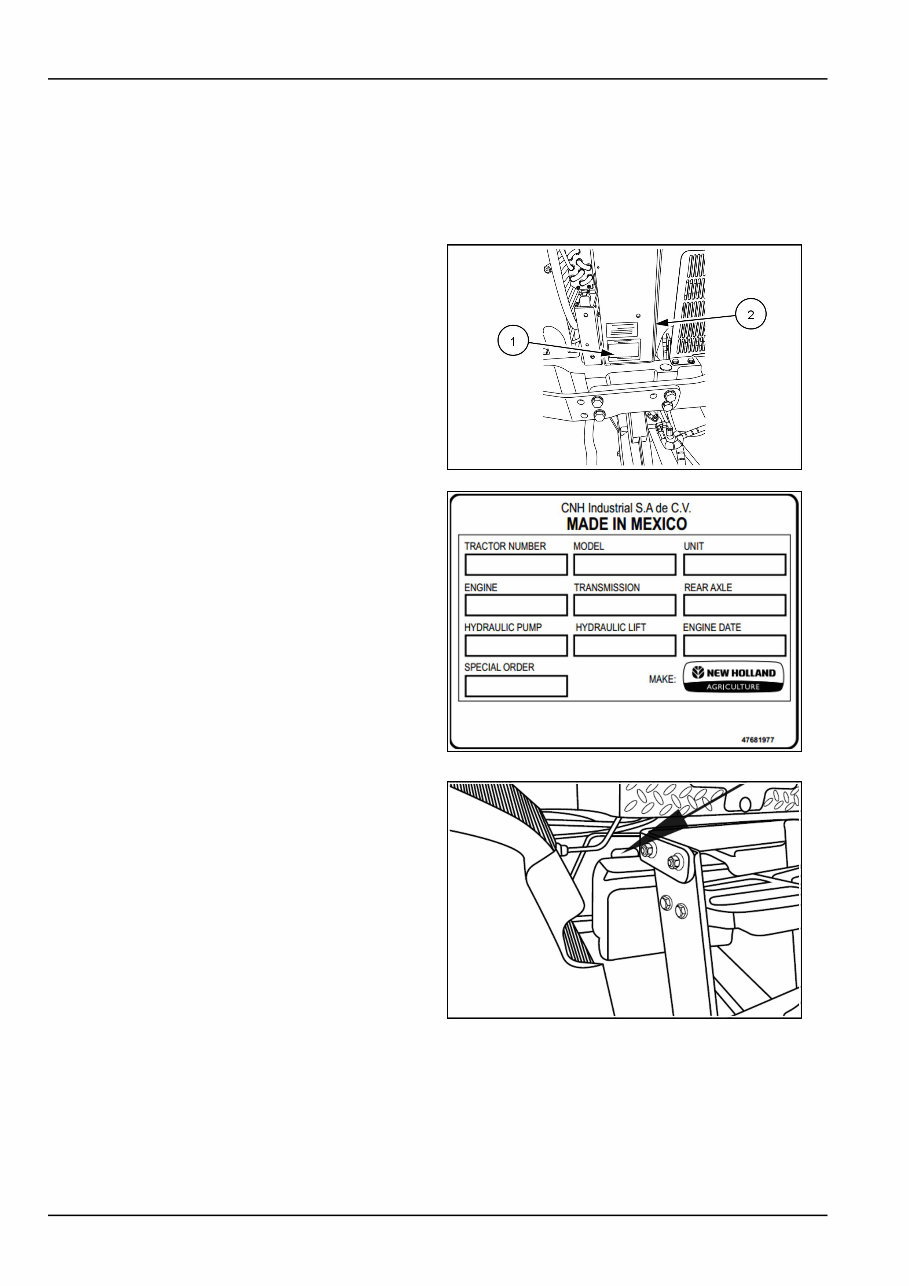 NEW HOLLand TS6.110 TS6.110 HC TS6.120 TS6.120 HC TS6.125 TS6.140 Tractor Operators Manual preview img 10