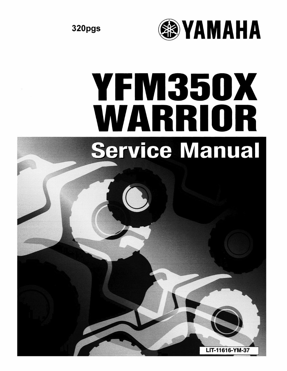 YAMAHA YFM350 YFM 350 WARRIOR ATV BEST Service Repair Manual preview img 1