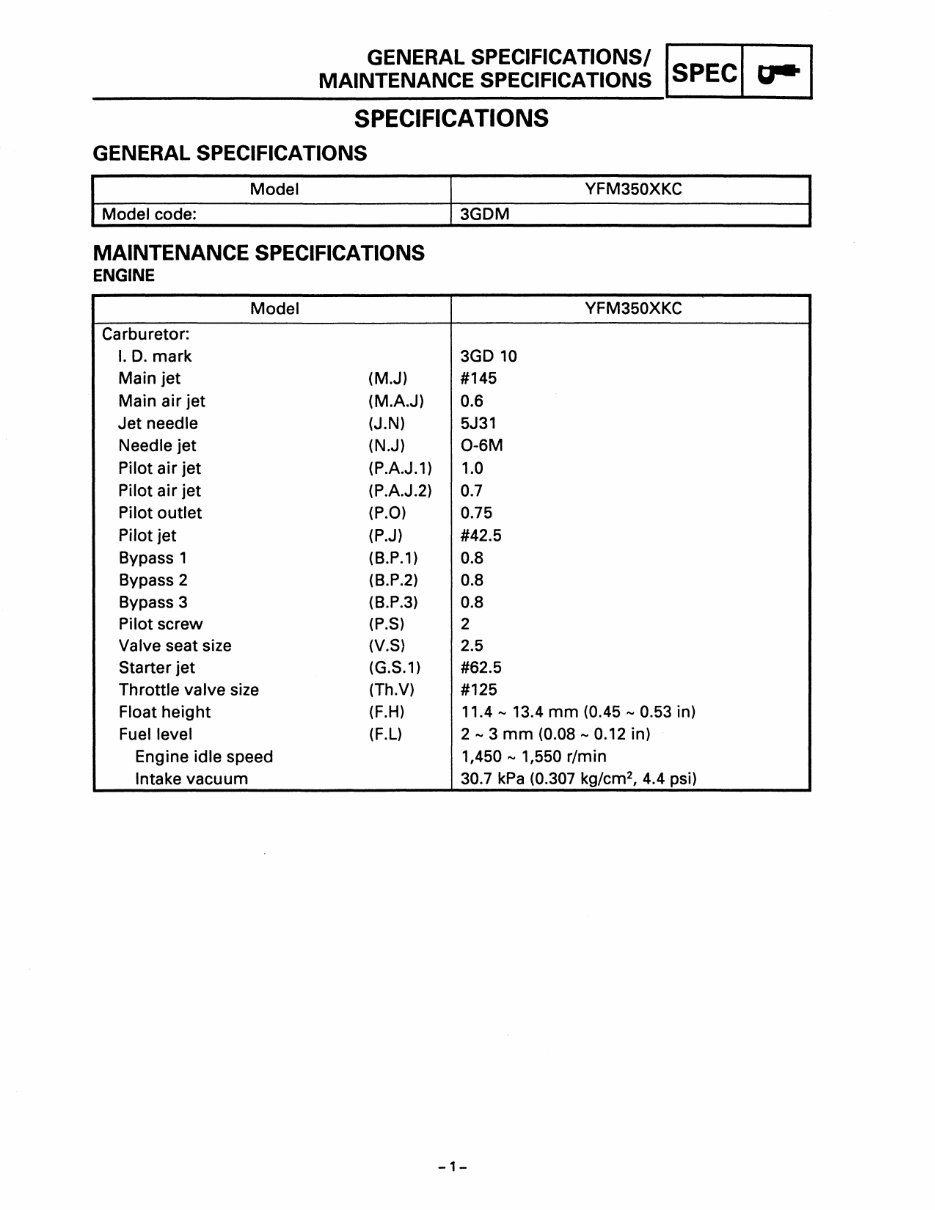 YAMAHA YFM350 YFM 350 WARRIOR ATV BEST Service Repair Manual preview img 8