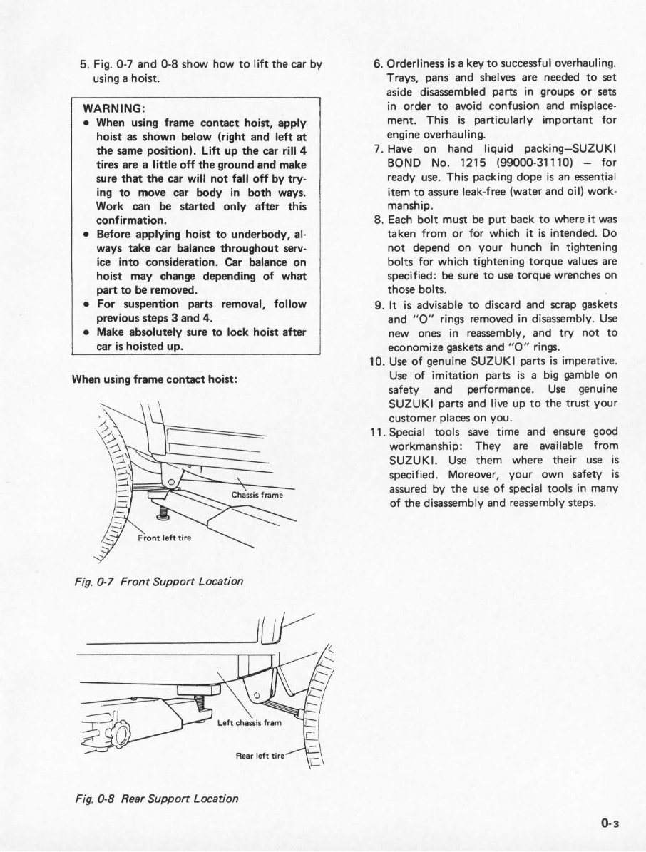 1981-1998 Suzuki Jimny SJ413 Service & Repair Manual preview img 7