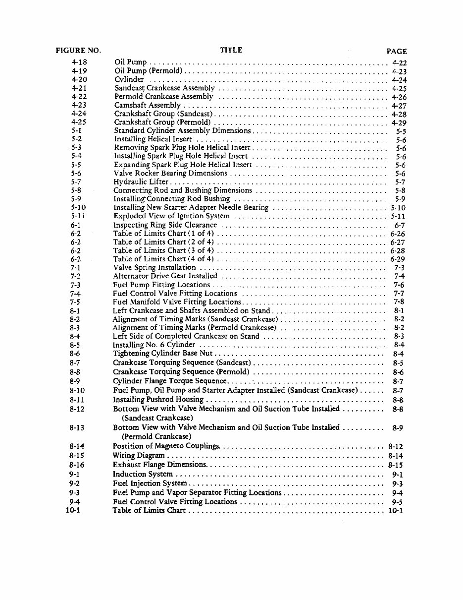 Continental engine overhaul service manual IO-520 IO520 preview img 6