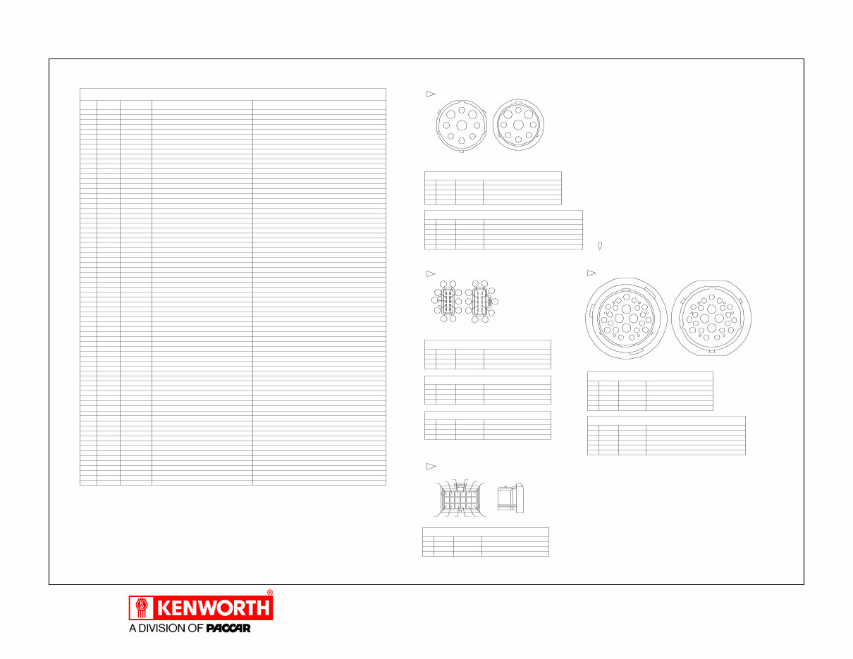 Kenworth P94 Truck Electrical Wiring Diagrams Manual preview img 1