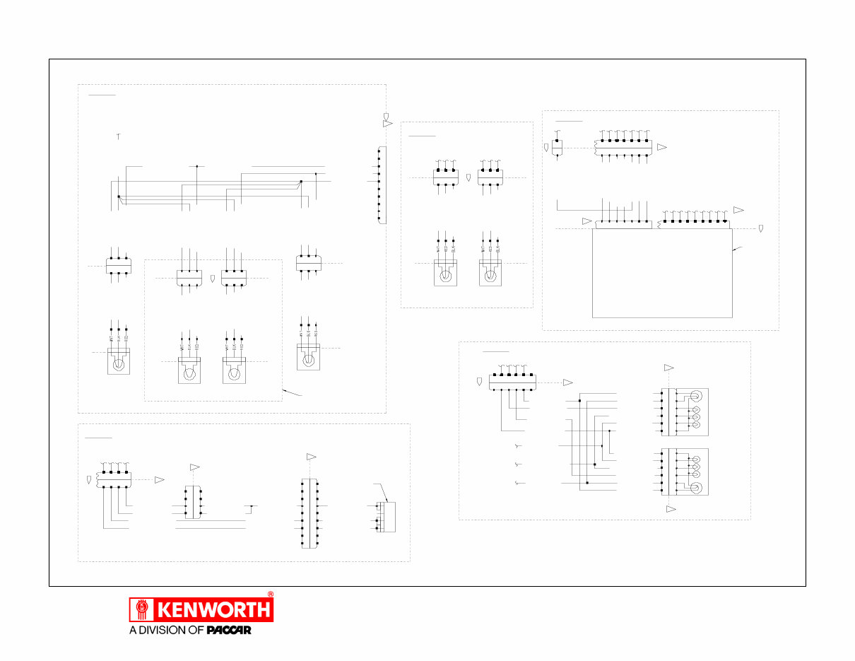 Kenworth P94 Truck Electrical Wiring Diagrams Manual preview img 5