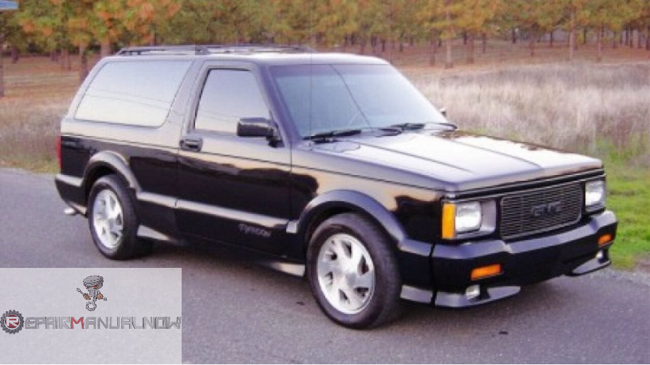 1992 GMC Typhoon Service & Repair Manual Software preview img 1