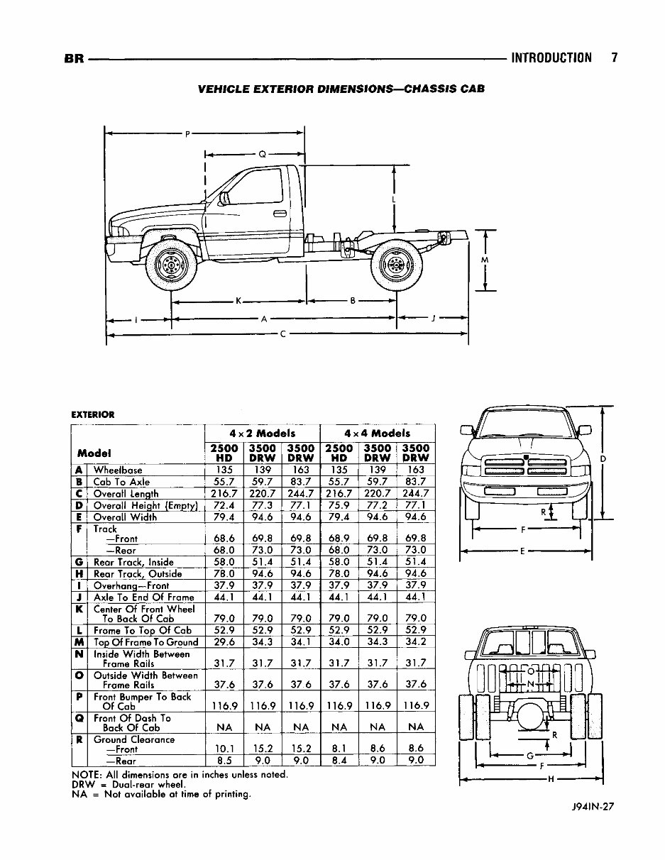 1996-1997 Dodge Ram 2500 Series Service & Repair Manual preview img 10