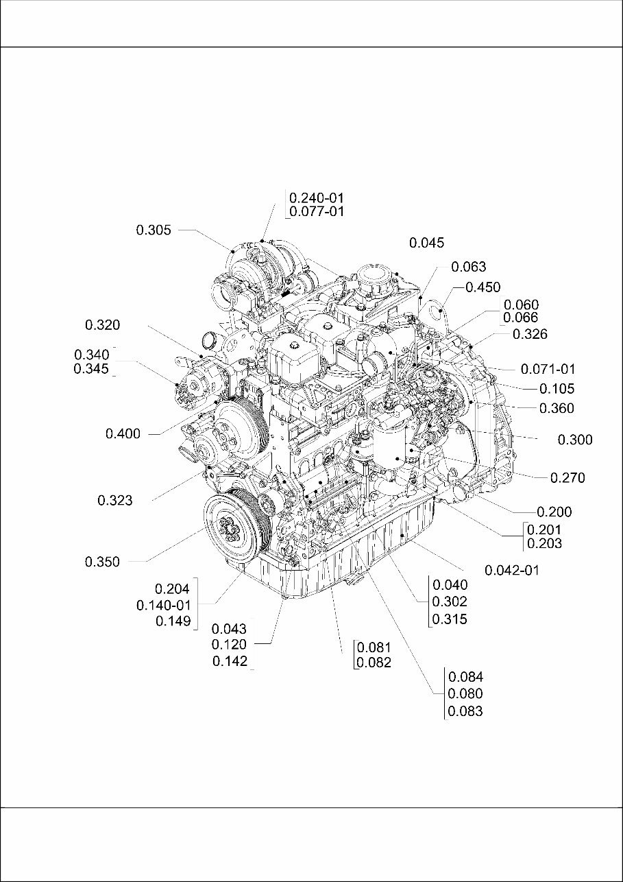 CASE 590SR Series 2 Backhoe Loader Service Parts Catalogue Manual INSTANT preview img 6