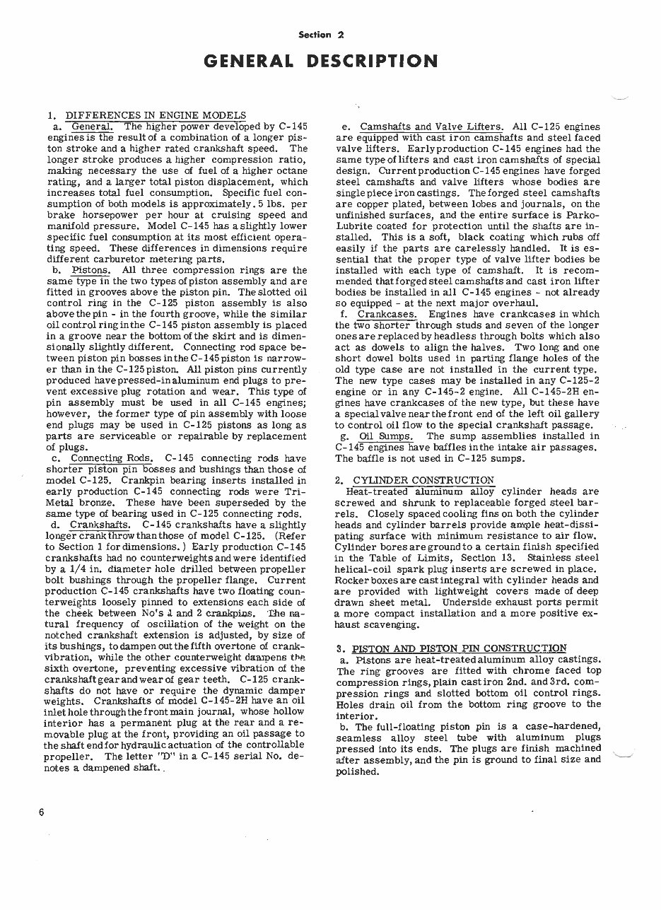 Continental 0-300 aircraft engine overhaul service manual preview img 10