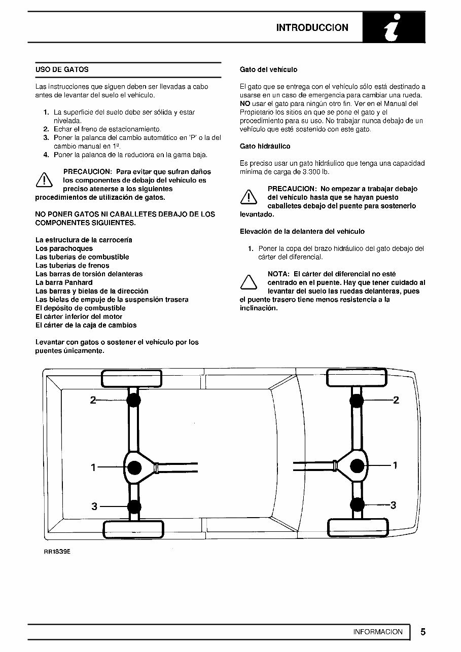 1995-1998 Land Rover Discovery I Workshop Repair Service Manual in SPANISH preview img 10