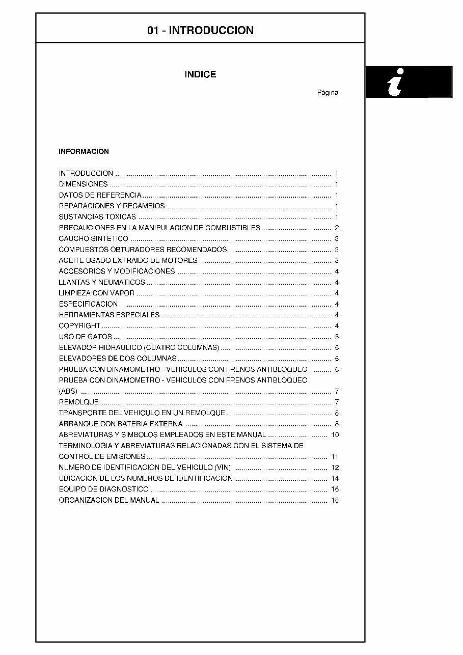 1995-1998 Land Rover Discovery I Workshop Repair Service Manual in SPANISH preview img 4