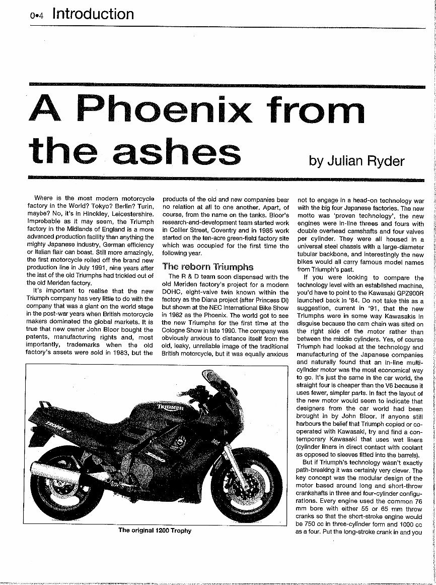 TRIUMPH DAYTONA 900 885CC Service Repair Manual 1992-1996 preview img 5