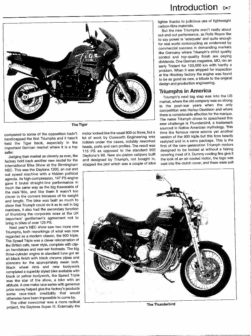 TRIUMPH DAYTONA 900 885CC Service Repair Manual 1992-1996 preview img 8
