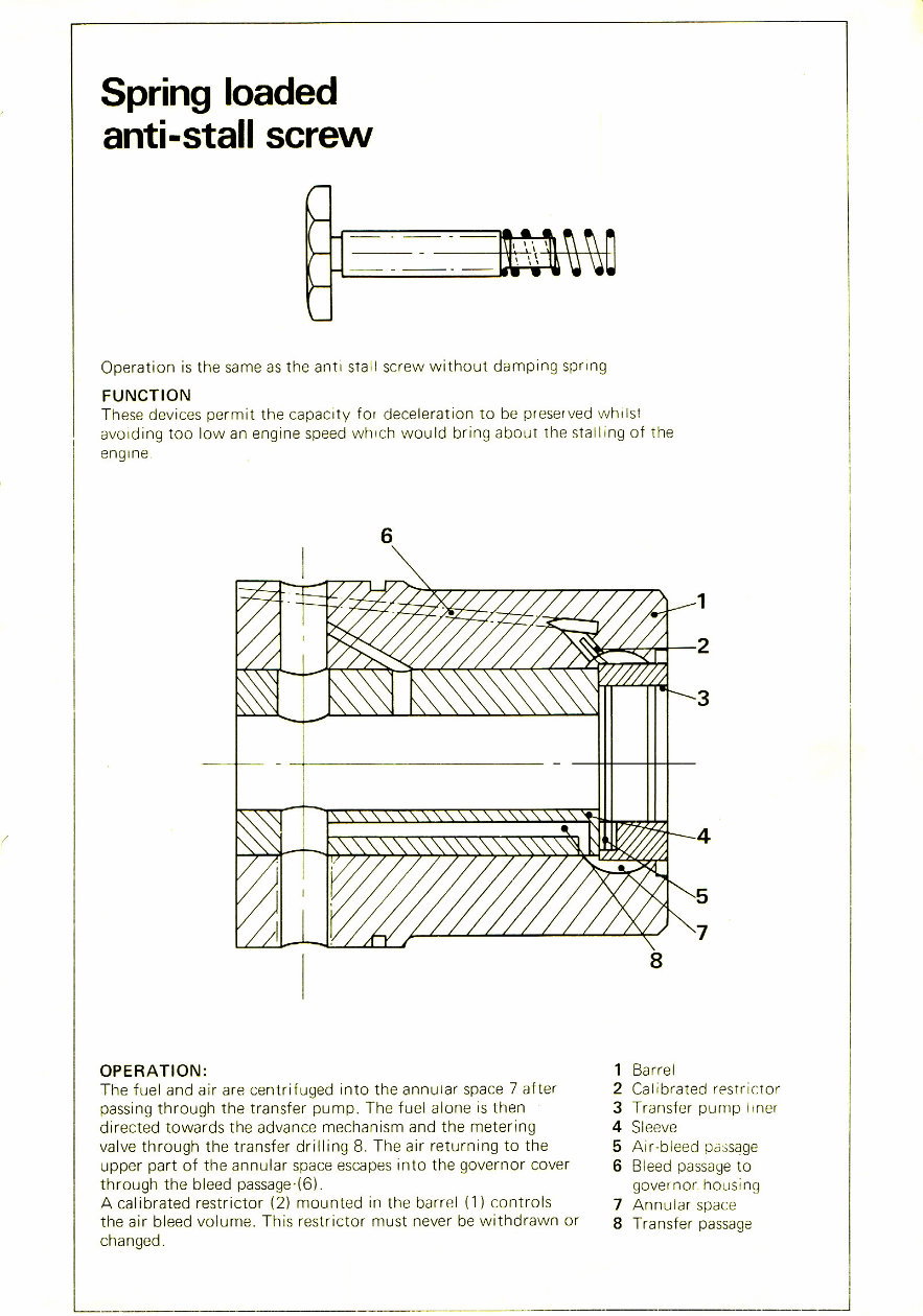 Cav DPA workshop manual Tanem plunger Hydraulic Fuel Pump preview img 6