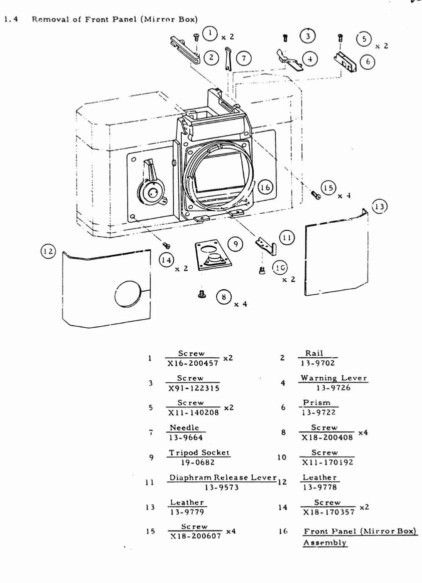 CANON F-1 Repair Guide preview img 10