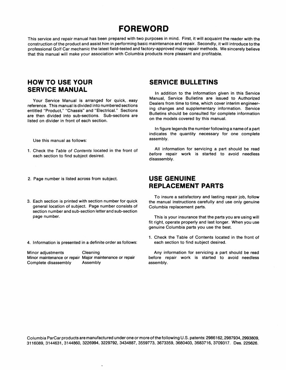 1963-1971 Harley Davidson DE DE-3 DE-4 DEF DEC Electric Golf Cart Car Buggy Service & Repair Manual preview img 5