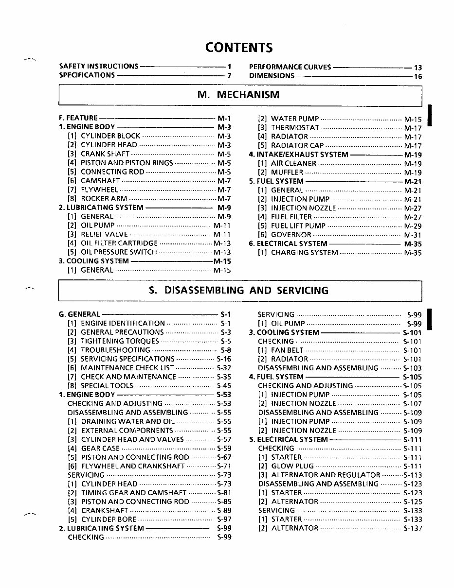 KUBOTA 3 Series Diesel Engine Workshop Manual preview img 4