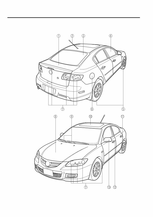 2009 MAZDA 3 Owners Manual preview img 10