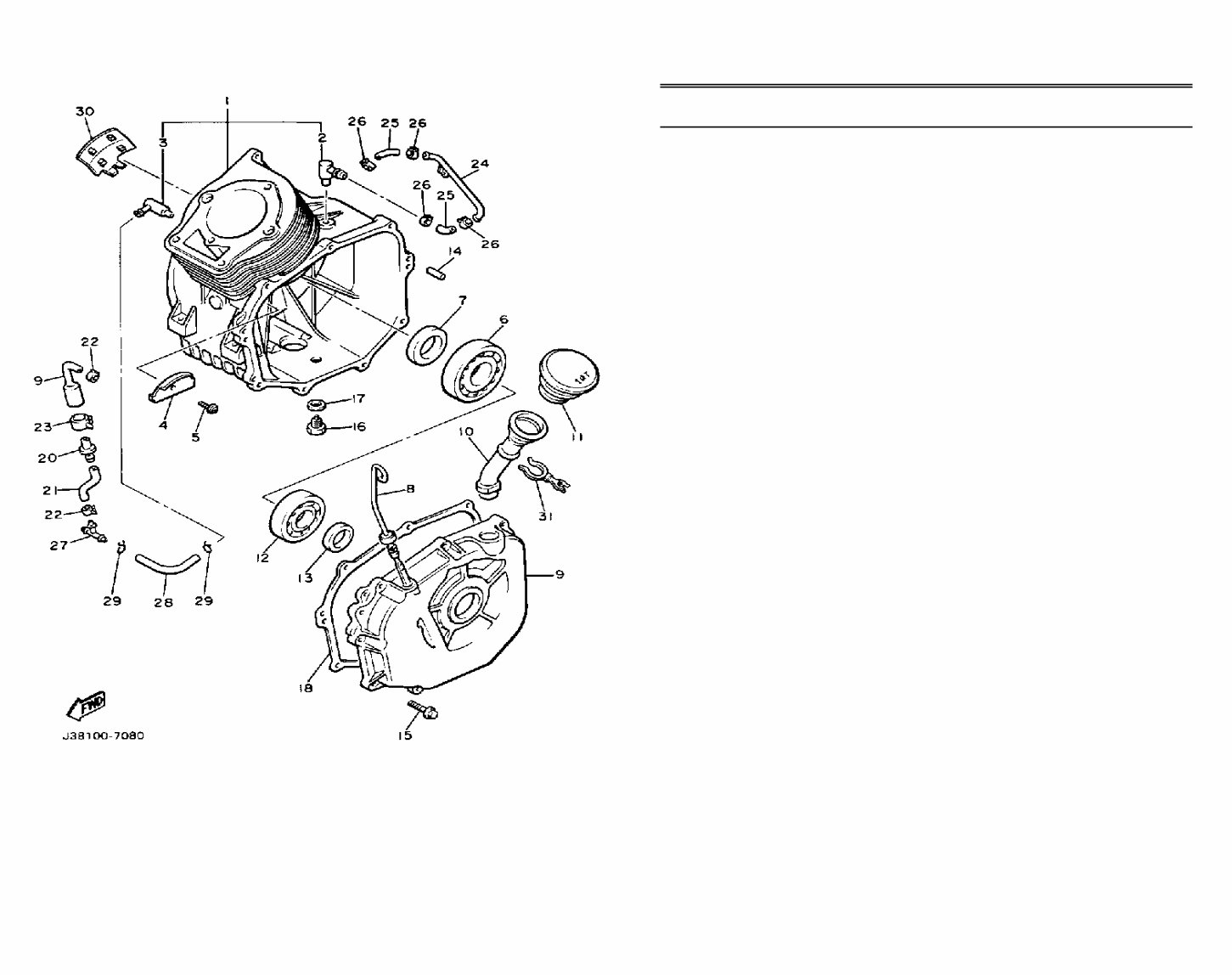 Yamaha G2A Golf Cart Parts Catalog preview img 10